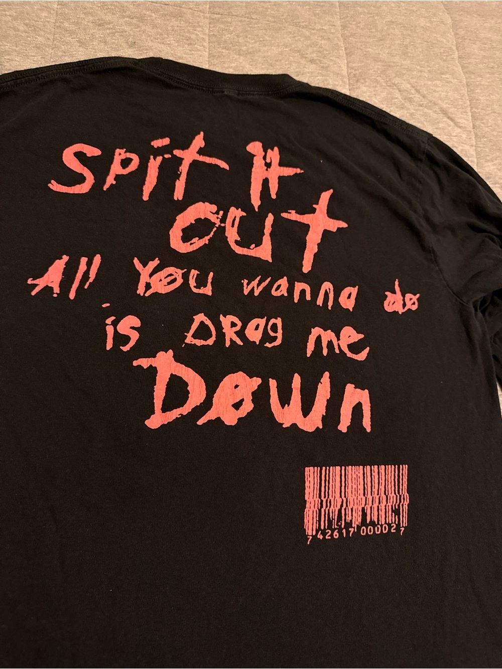 SlipknotBlack & Red Graphic Long-Sleeve Band Tee - Picture 5 of 5